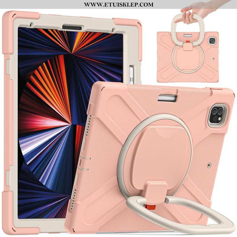 Etui do iPad Pro 12.9" (2022) Ultra Odporny Obrotowy Wspornik Pierścienia